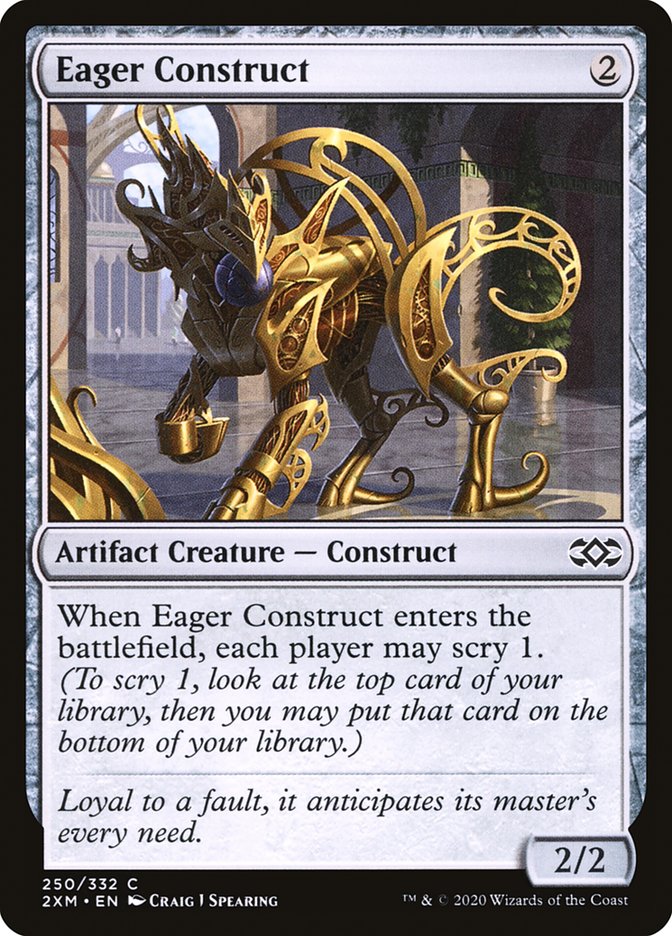 Eager Construct - (Foil): Double Masters
