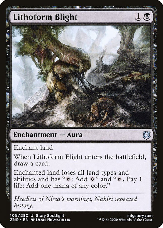 Lithoform Blight: Zendikar Rising