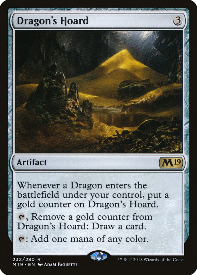 Dragon's Hoard - (Foil): Core Set 2019