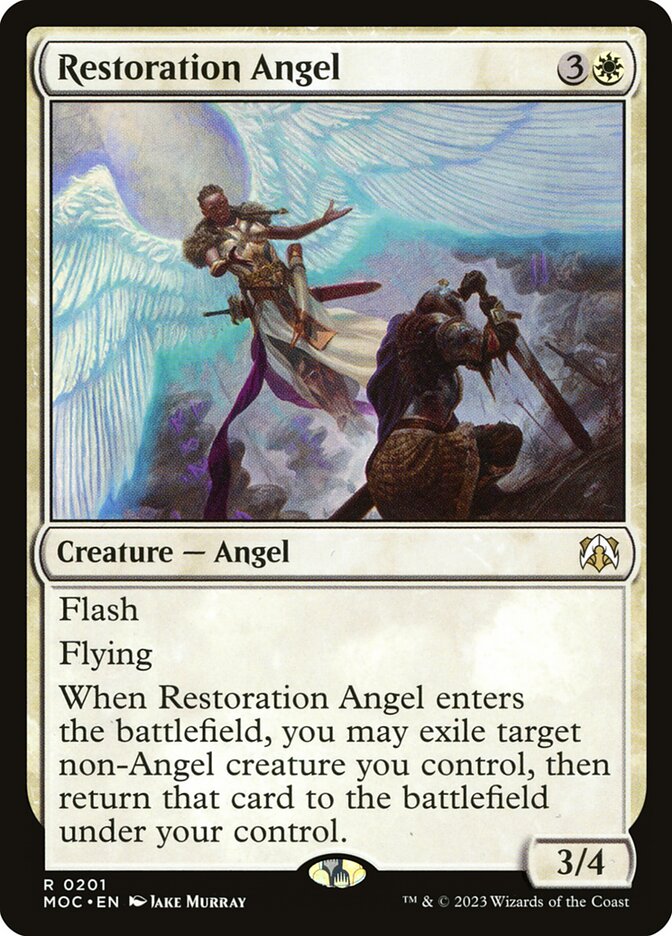 Restoration Angel: March of the Machine Commander