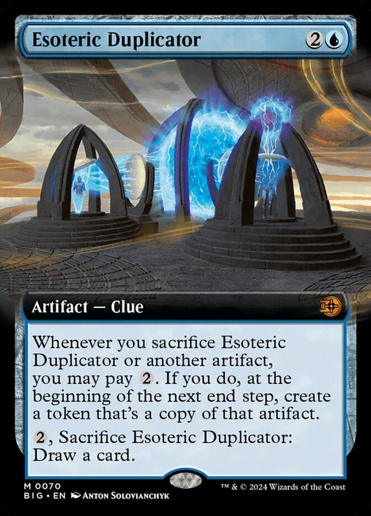 Esoteric Duplicator (#070) (Extended Art) - (Foil): The Big Score