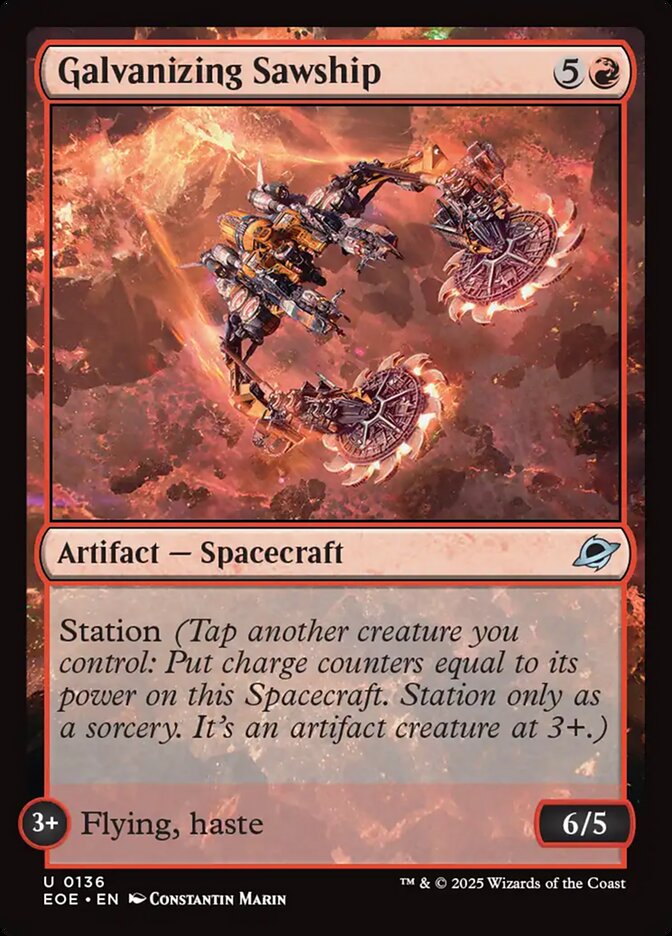 Galvanizing Sawship: Edge of Eternities