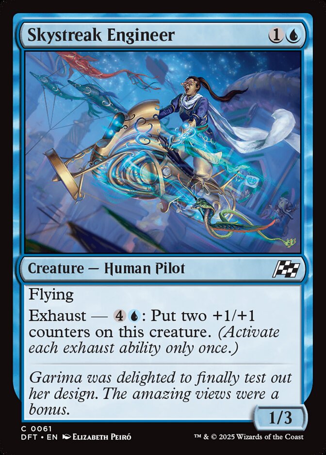 Skystreak Engineer - (Foil): Aetherdrift