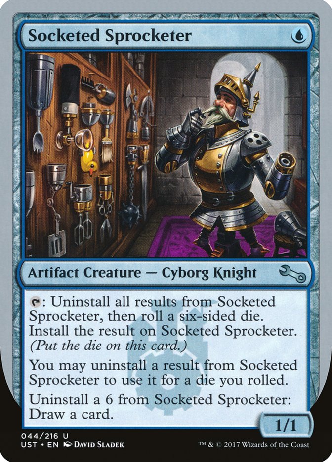 Socketed Sprocketer - (Foil): Unstable