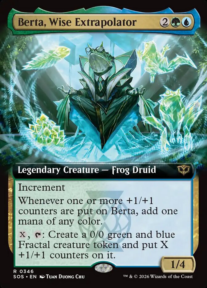 Berta, Wise Extrapolator - (Foil): Secrets of Strixhaven