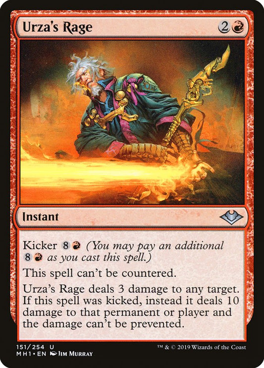 Urza's Rage - (Foil): Modern Horizons