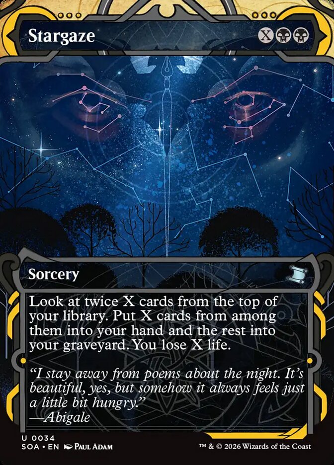 Stargaze - (Foil): Secrets of Strixhaven Mystical Archive