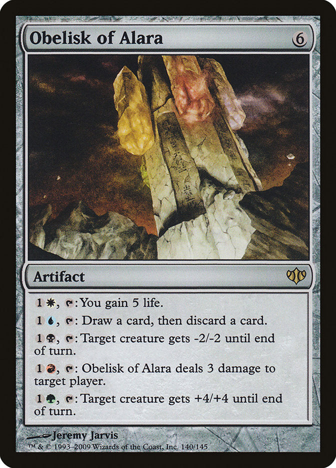 Obelisk of Alara - (Foil): Conflux