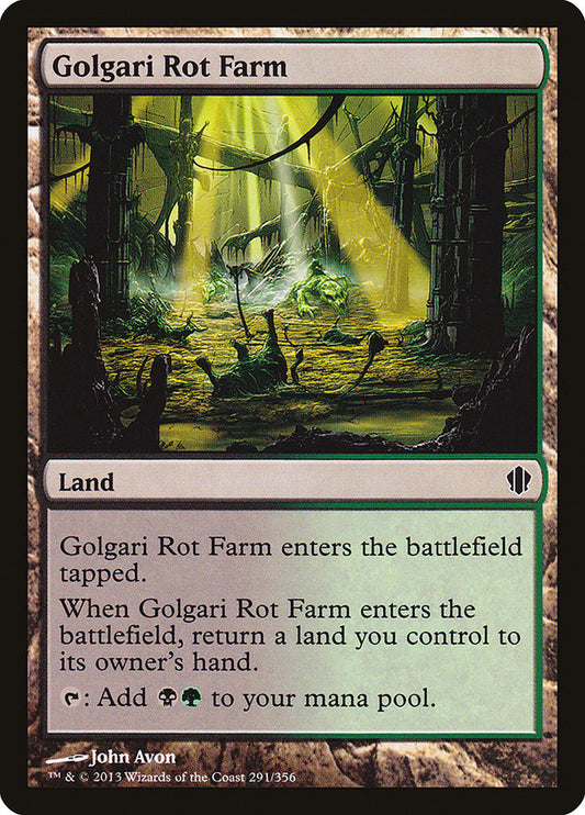 Golgari Rot Farm: Commander 2013