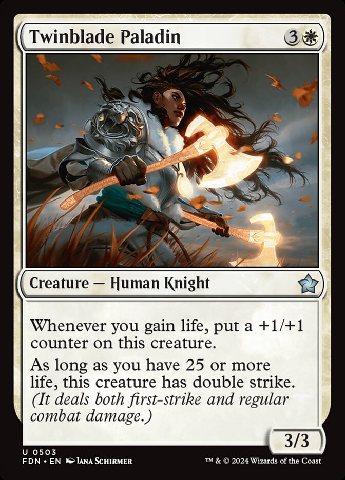 Twinblade Paladin: Foundations