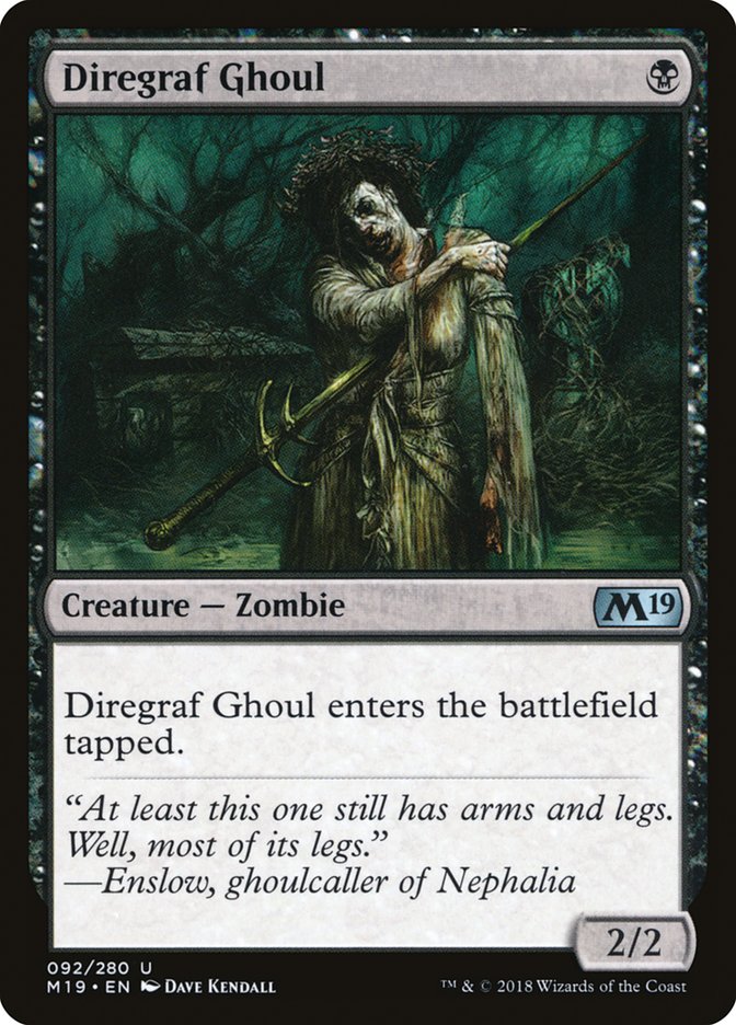 Diregraf Ghoul: Core Set 2019