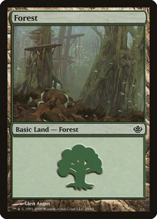 Forest (#29): Duel Decks: Garruk vs. Liliana