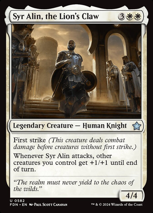 Syr Alin, the Lion's Claw: Foundations