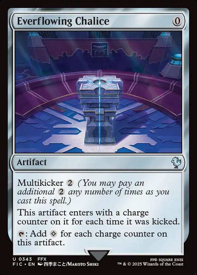 Everflowing Chalice (Surge Foil) - (Foil): Final Fantasy Commander