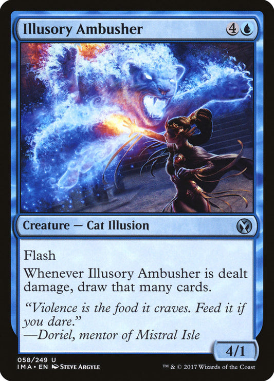 Illusory Ambusher - (Foil): Iconic Masters