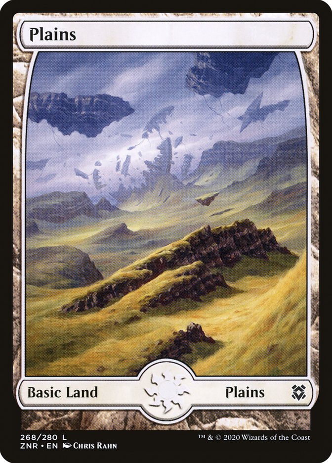 Plains (#268) (Full Art) - (Foil): Zendikar Rising