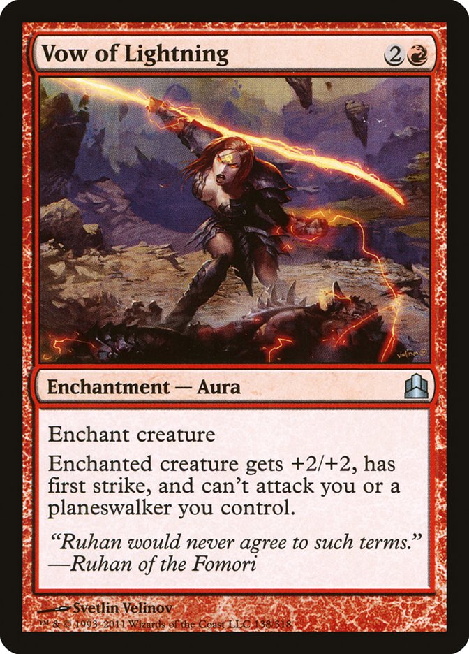 Vow of Lightning: Commander 2011
