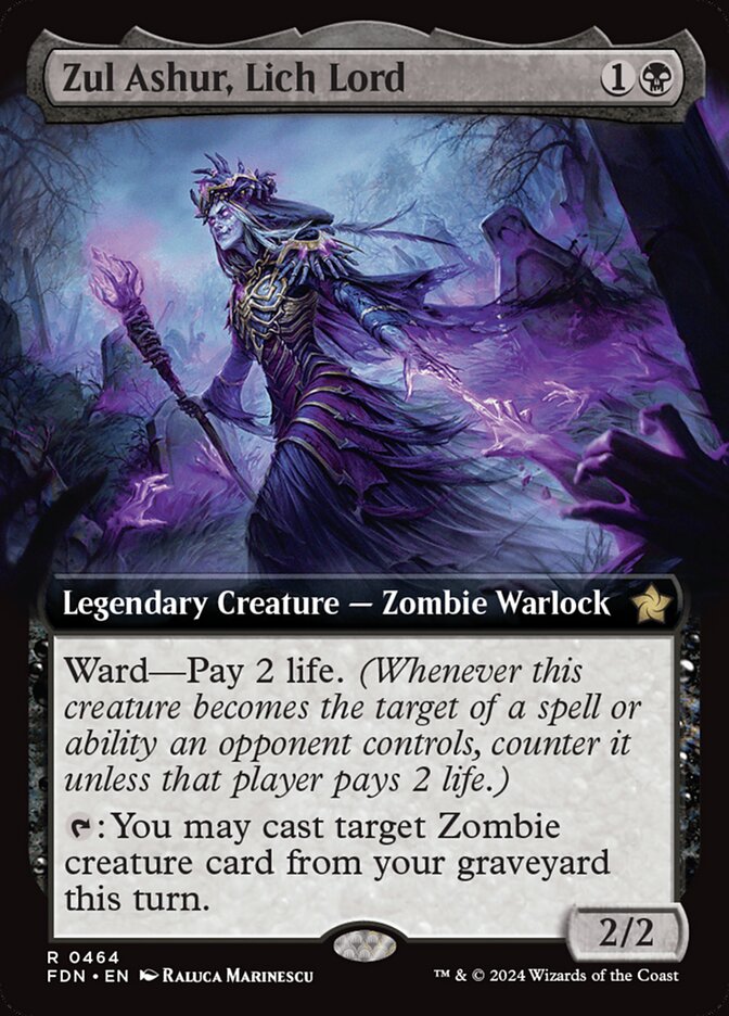 Zul Ashur, Lich Lord (Extended Art): Foundations