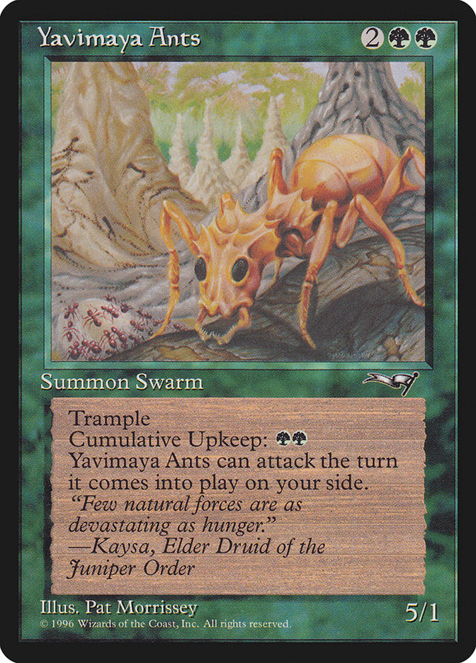 Yavimaya Ants: Alliances