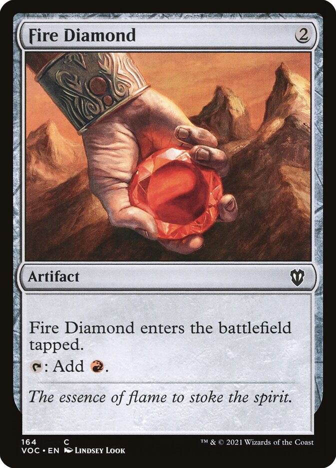 Fire Diamond: Crimson Vow Commander