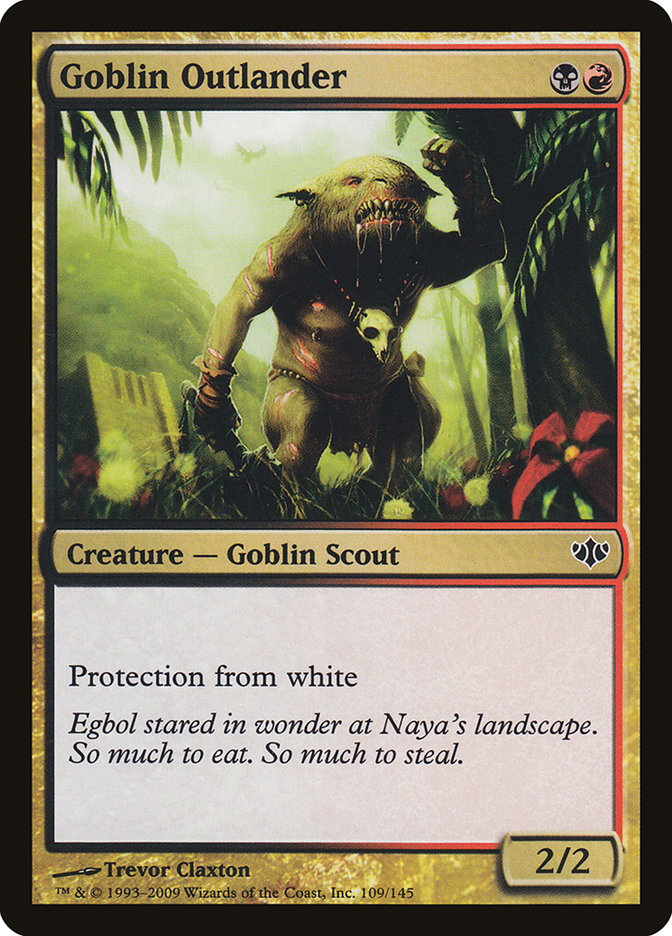 Goblin Outlander - (Foil): Conflux
