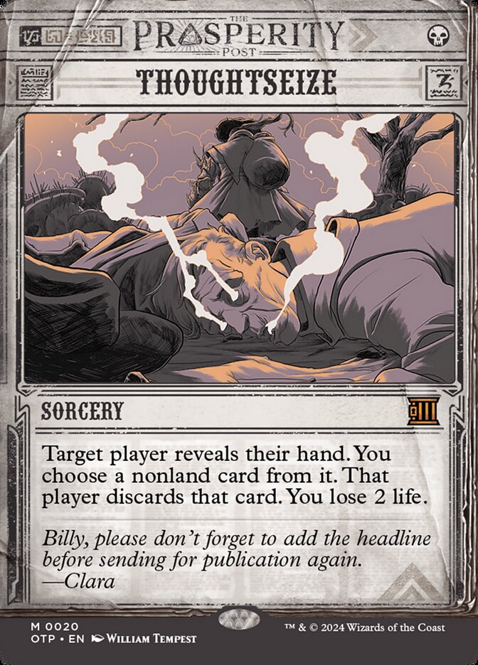 Thoughtseize - (Foil): Breaking News