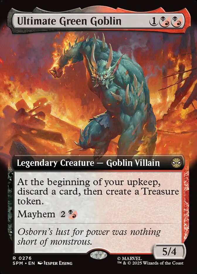 Ultimate Green Goblin (Extended Art) - (Foil): Marvel's Spider-Man