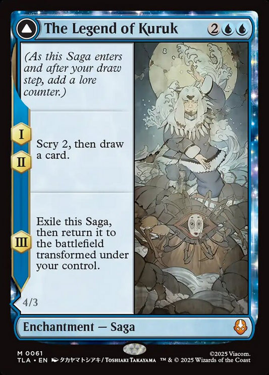 The Legend of Kuruk // Avatar Kuruk - (Foil): Avatar: The Last Airbender