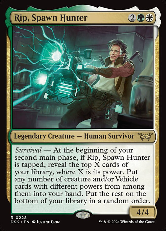 Rip, Spawn Hunter - (Foil): Duskmourn: House of Horror