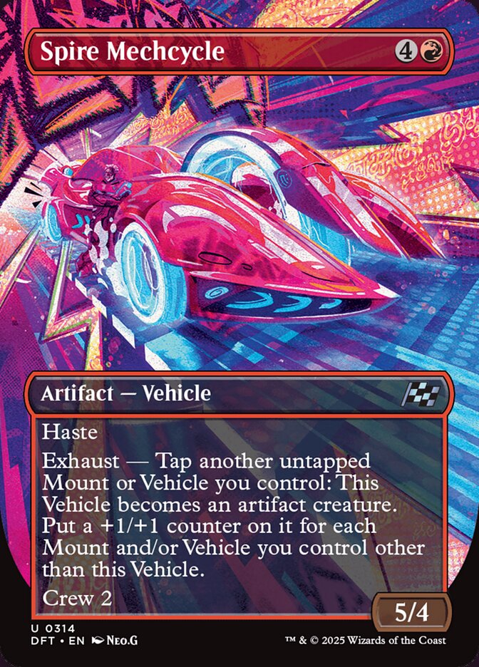 Spire Mechcycle (Borderless): Aetherdrift