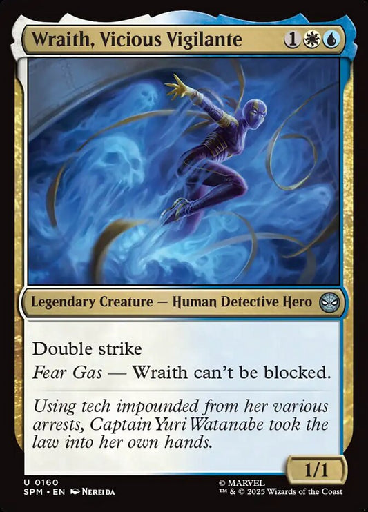 Wraith, Vicious Vigilante - (Foil): Marvel's Spider-Man