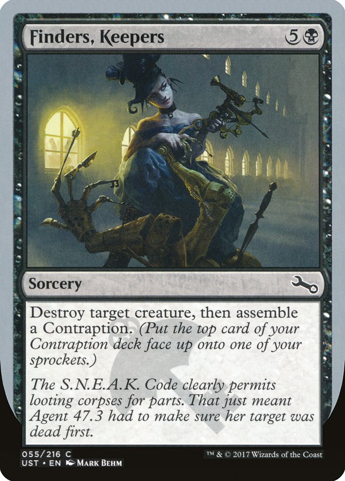 Finders, Keepers - (Foil): Unstable