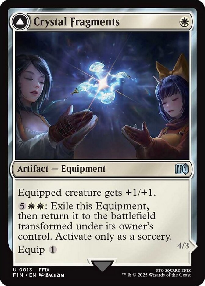 Crystal Fragments // Summon: Alexander - (Foil): Final Fantasy