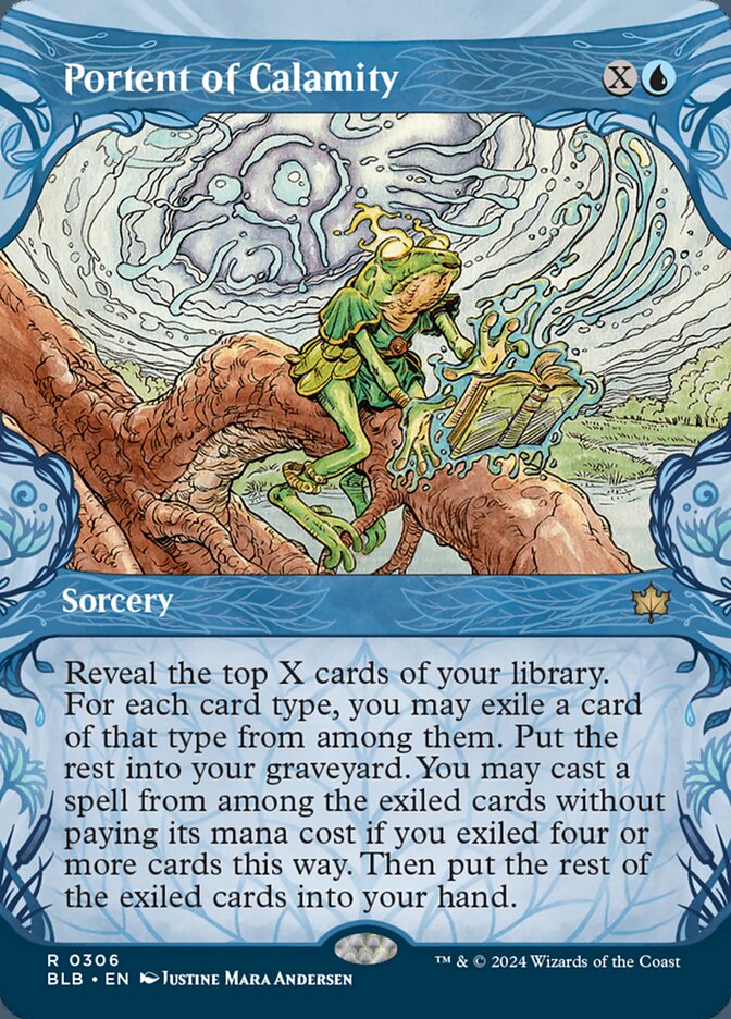 Portent of Calamity (Showcase) - (Foil): Bloomburrow