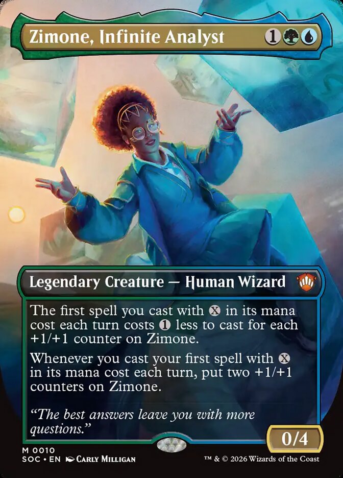 Zimone, Infinite Analyst: Secrets of Strixhaven Commander