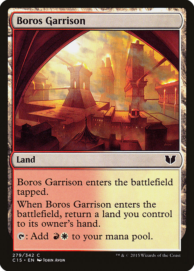 Boros Garrison: Commander 2015