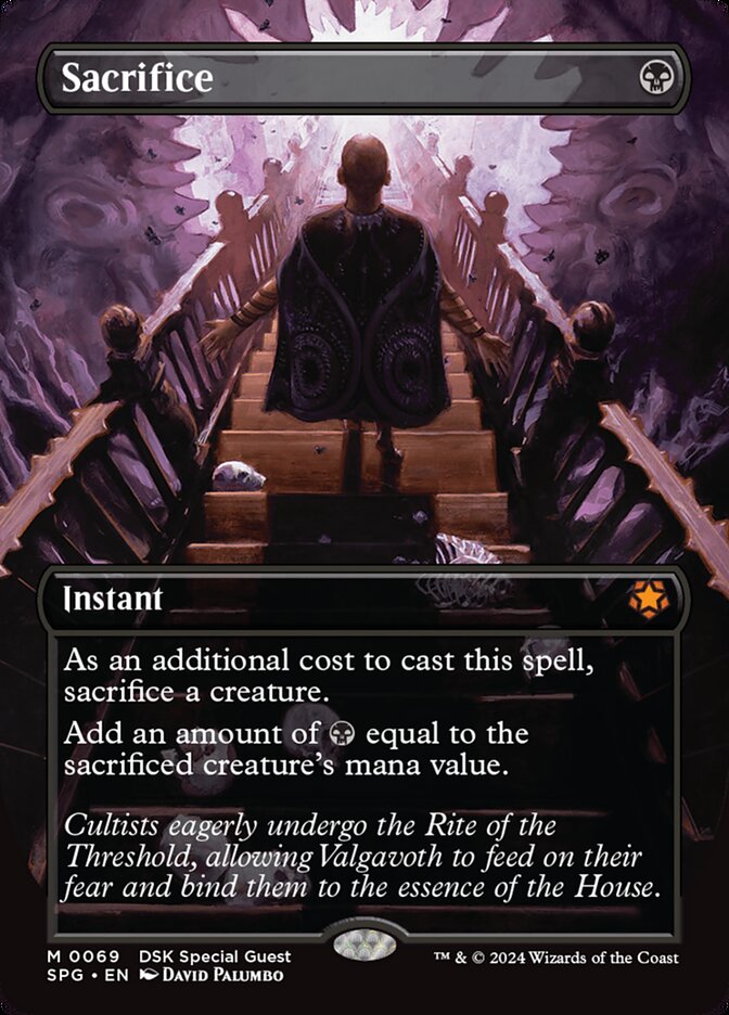 Sacrifice (Borderless) - (Foil): Special Guests