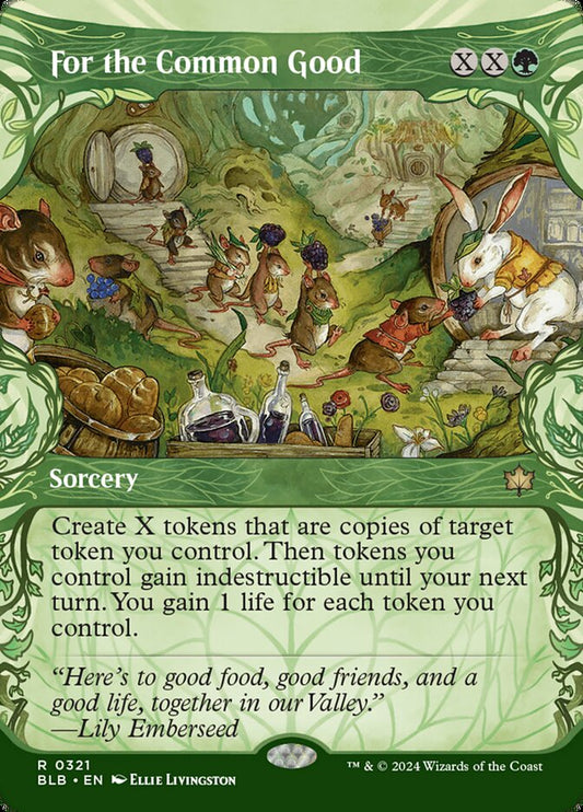 For the Common Good (Showcase) - (Foil): Bloomburrow