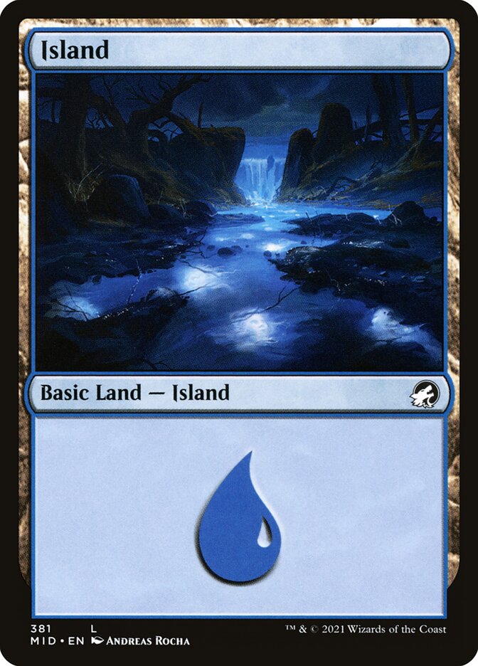 Island (#381): Innistrad: Midnight Hunt