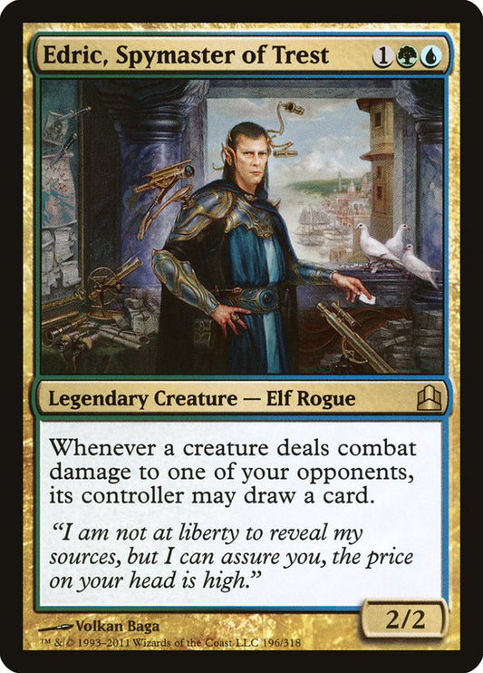 Edric, Spymaster of Trest: Commander 2011