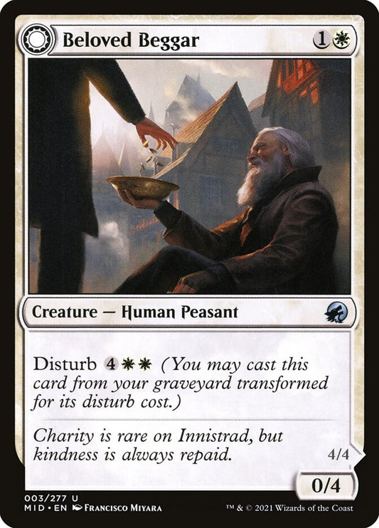 Beloved Beggar // Generous Soul: Innistrad: Midnight Hunt