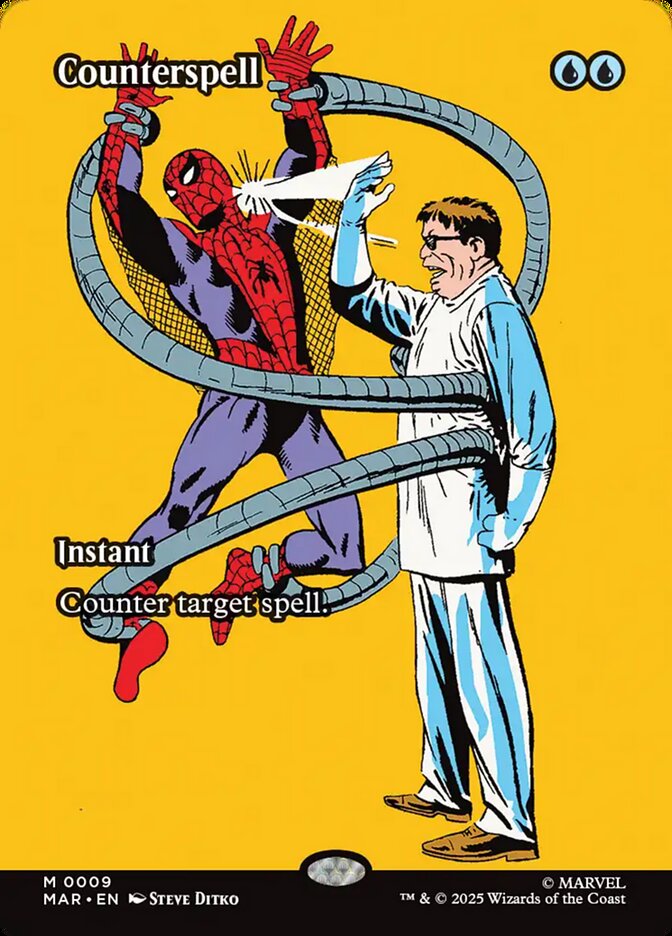 Counterspell (Borderless): Marvel Universe