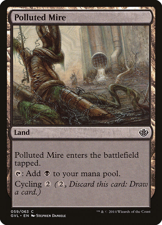 Polluted Mire: Duel Decks Anthology: Garruk vs. Liliana