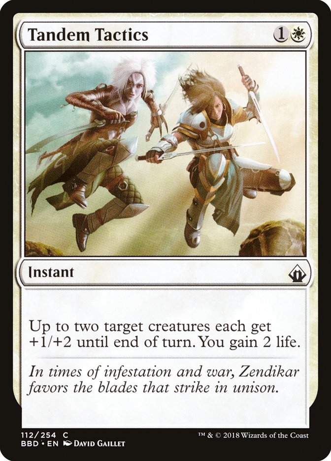 Tandem Tactics - (Foil): Battlebond
