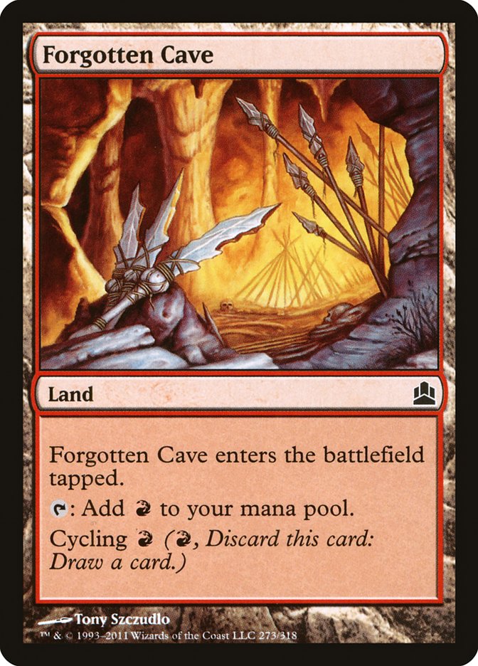 Forgotten Cave: Commander 2011