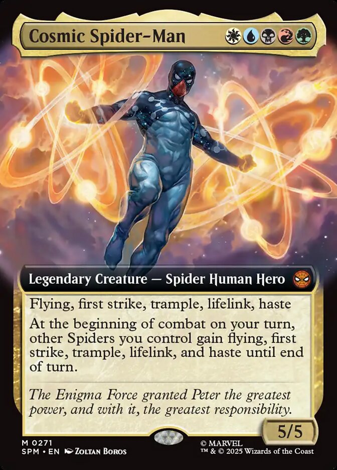 Cosmic Spider-Man (Extended Art) - (Foil): Marvel's Spider-Man