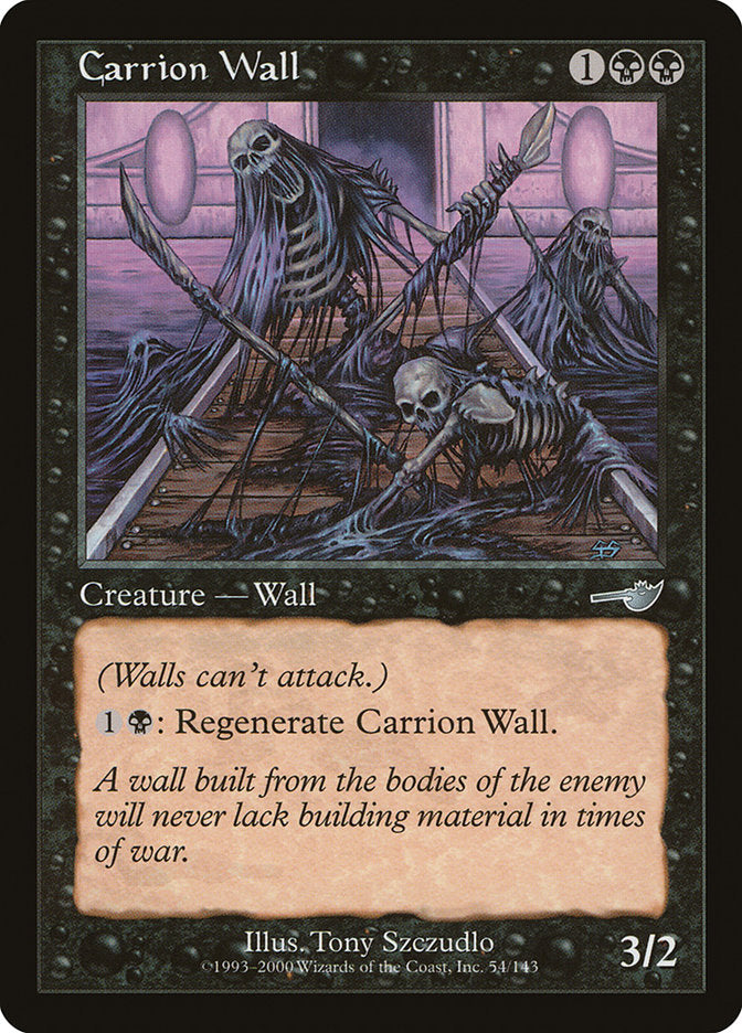 Carrion Wall - (Foil): Nemesis