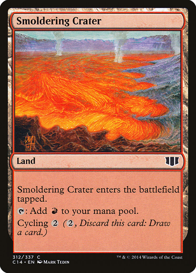 Smoldering Crater: Commander 2014