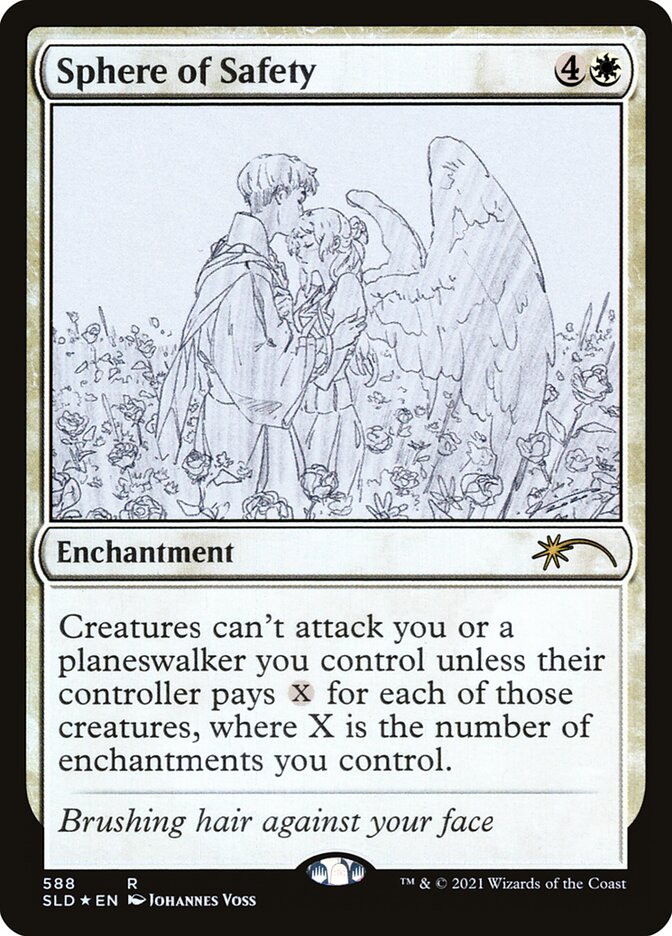 Sphere of Safety (Secret Lair) (#588) - (Foil): Secret Lair Drop