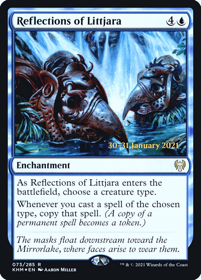 Reflections of Littjara - (Foil): Kaldheim Promos